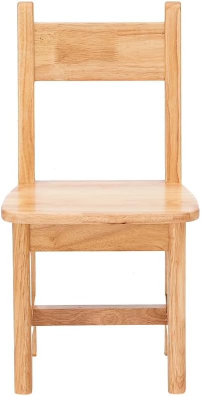 Rubber Wood Childrens Wooden Chair,Premium Wooden Nursery Furniture-Kid-Friendly,Solid Wood Kids Bedroom Furniture for Small Room