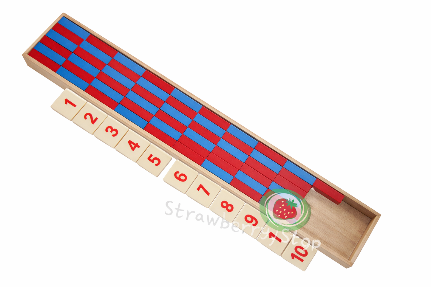 Numerical Rods with Number Tiles – Colour Table 3 Pair