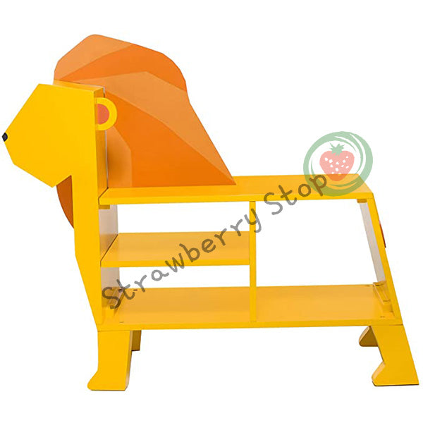 Lion Bookcase \ Bookrack \ Toy rack for kids