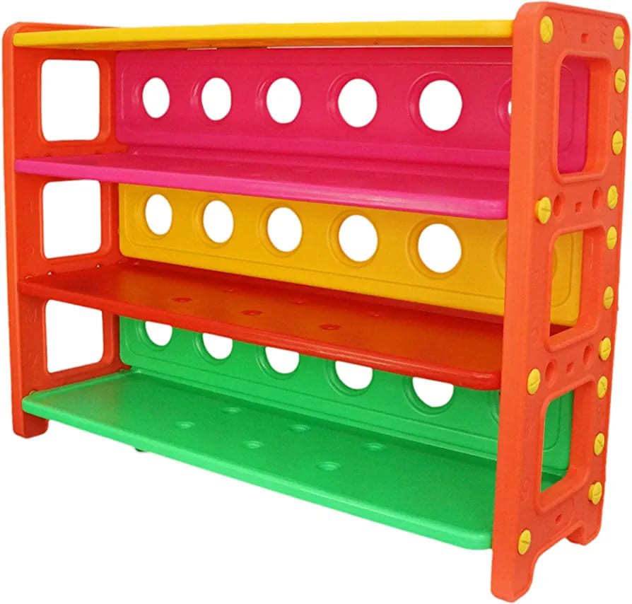 Plastic Toy Shelf