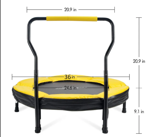 36 inch Kids Trampoline| Kids Trampoline| Best Kids trampoline for home | 3ft. Trampoline