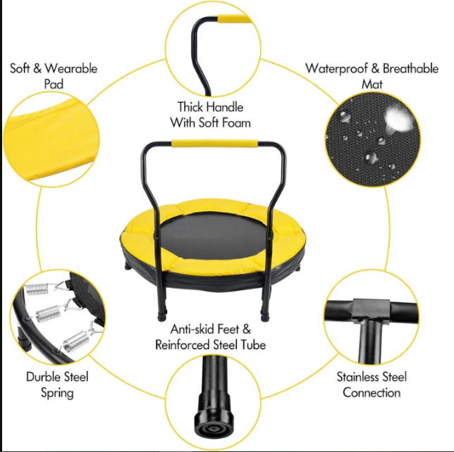 36 inch Kids Trampoline| Kids Trampoline| Best Kids trampoline for home | 3ft. Trampoline