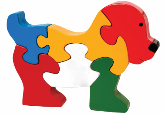 Jig Saw Coloured Puzzle