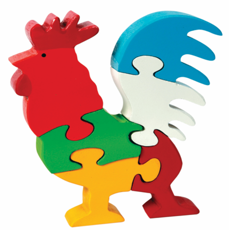 Jig Saw Coloured Puzzle