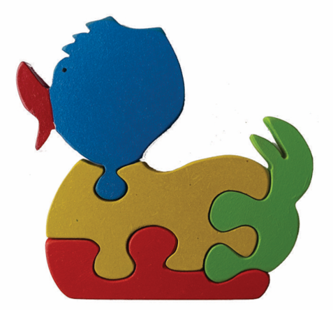 Jig Saw Coloured Puzzle