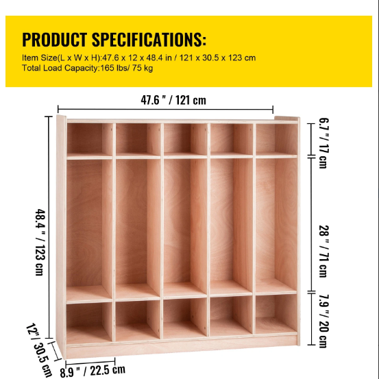 Kids Storage Wardrobe