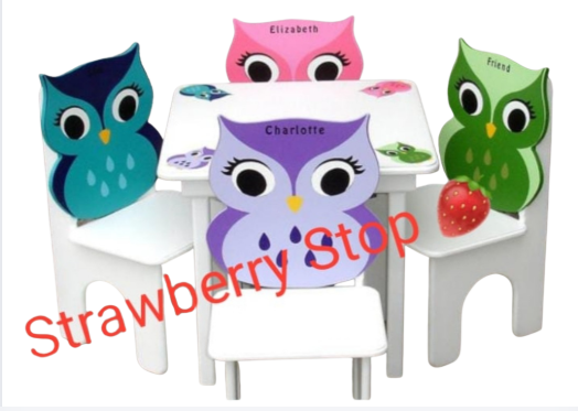 Table Owl Design Chair