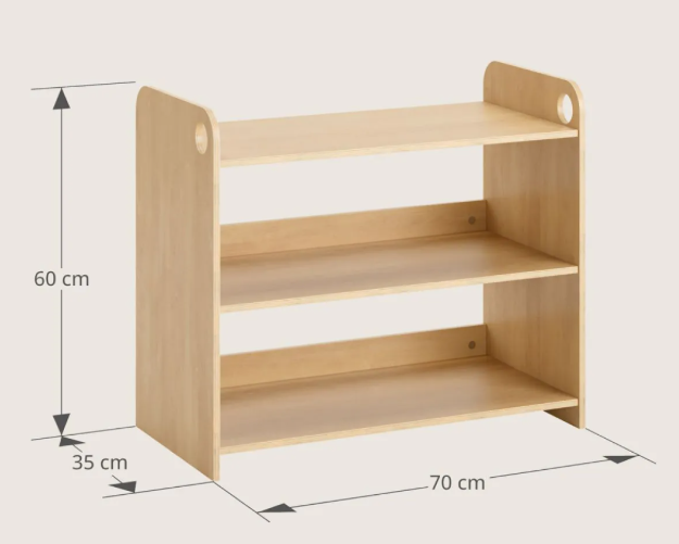 MONTESSORI STORAGE SHELF