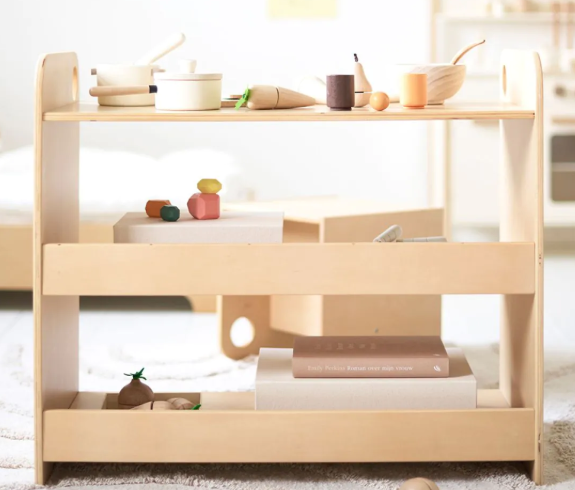 MONTESSORI STORAGE SHELF