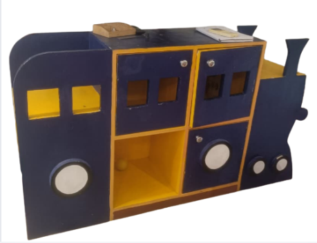 Train Design Storage Shelf