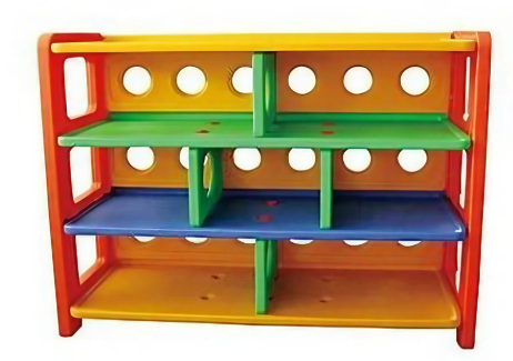 Plastic Toy Shelf