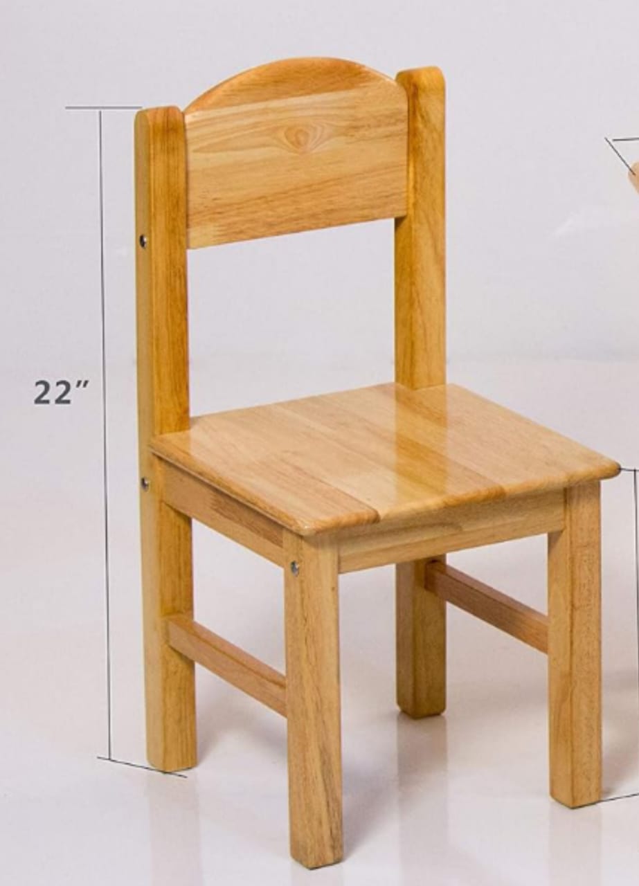 Natural Wood Kids Activity | Dining & Study Table and Chair Set