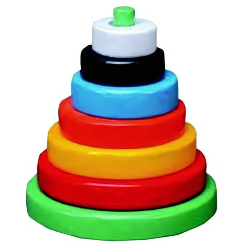 Montessori Wooden Stacking Toy Set | Colorful Learning Toy for Babies & Toddlers