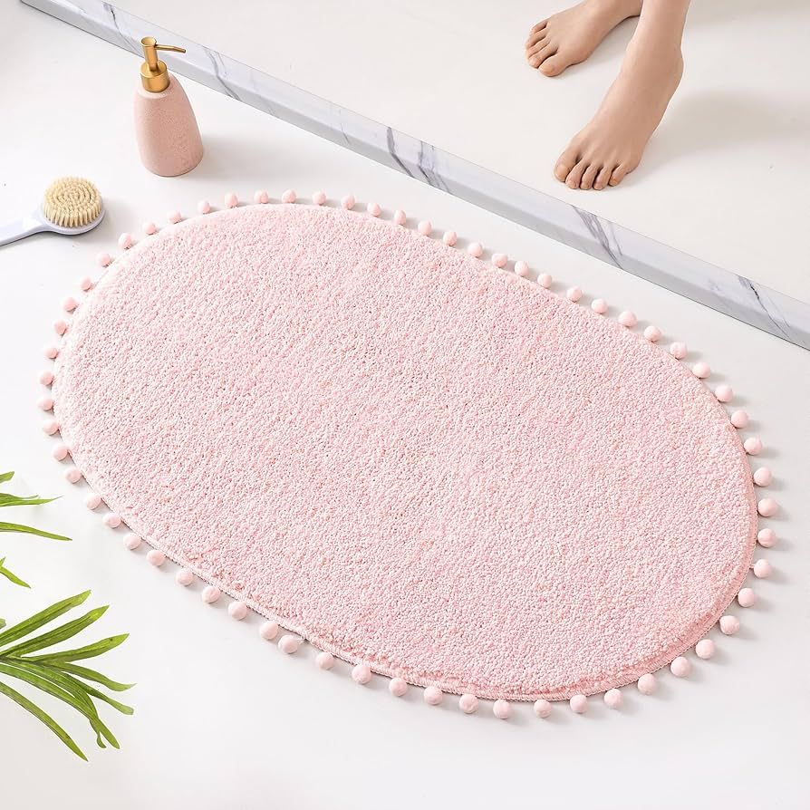 Soft Microfiber Shag Rug for Bathroom & Bedroom