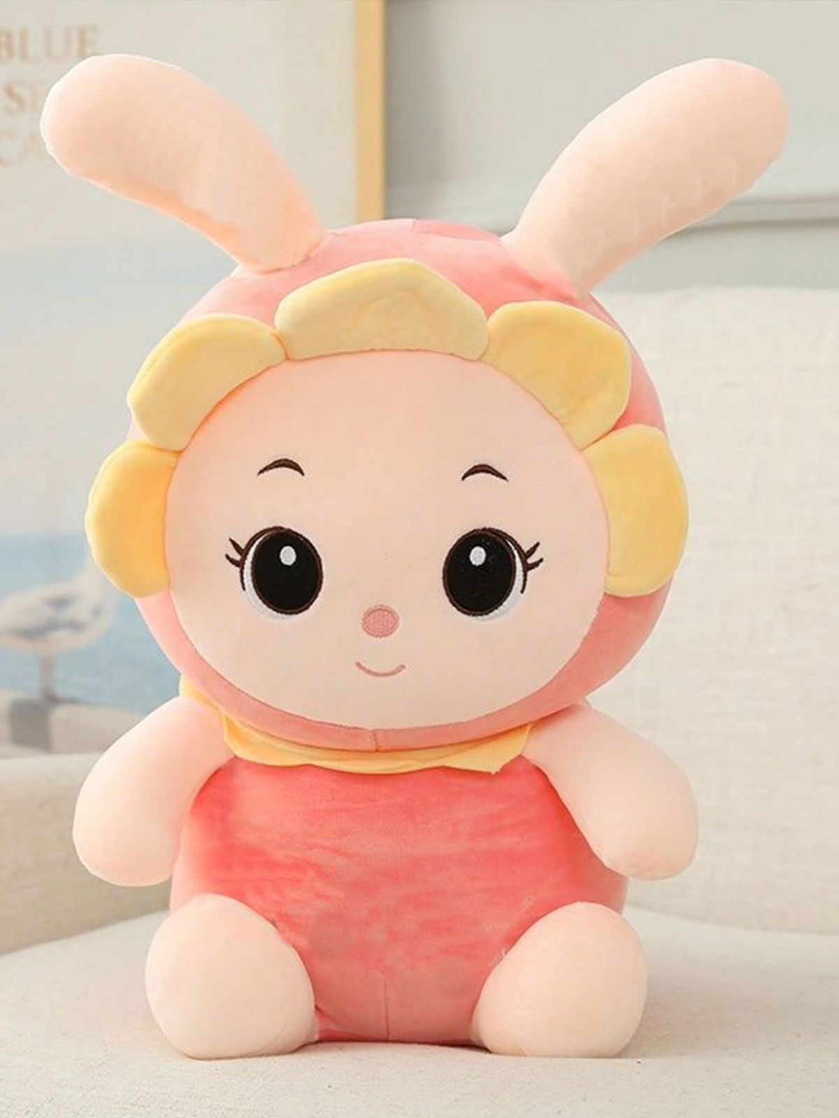 Ultra-Soft Floral Costume Plush Toy for Kids