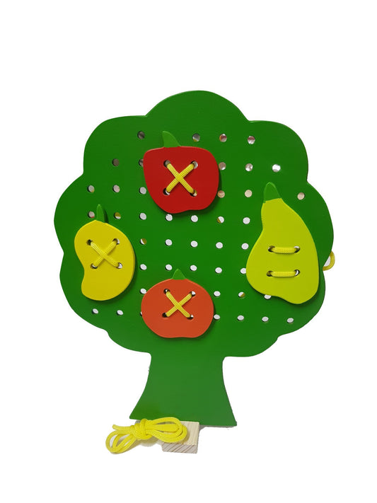 Tree with Fruits Sewing Toy