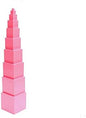 Montessori Wonderfully Sensorial Teaching Toys for Children- Montessori Small Pink Tower