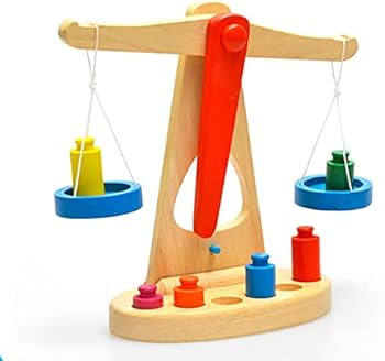 Montessori Weighing Scale Toy for Learning