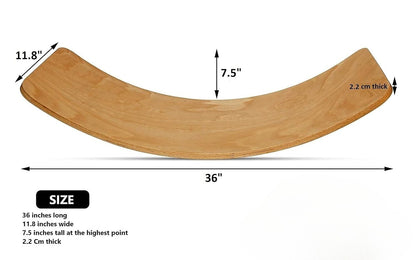 Balancing Board Normal Wood