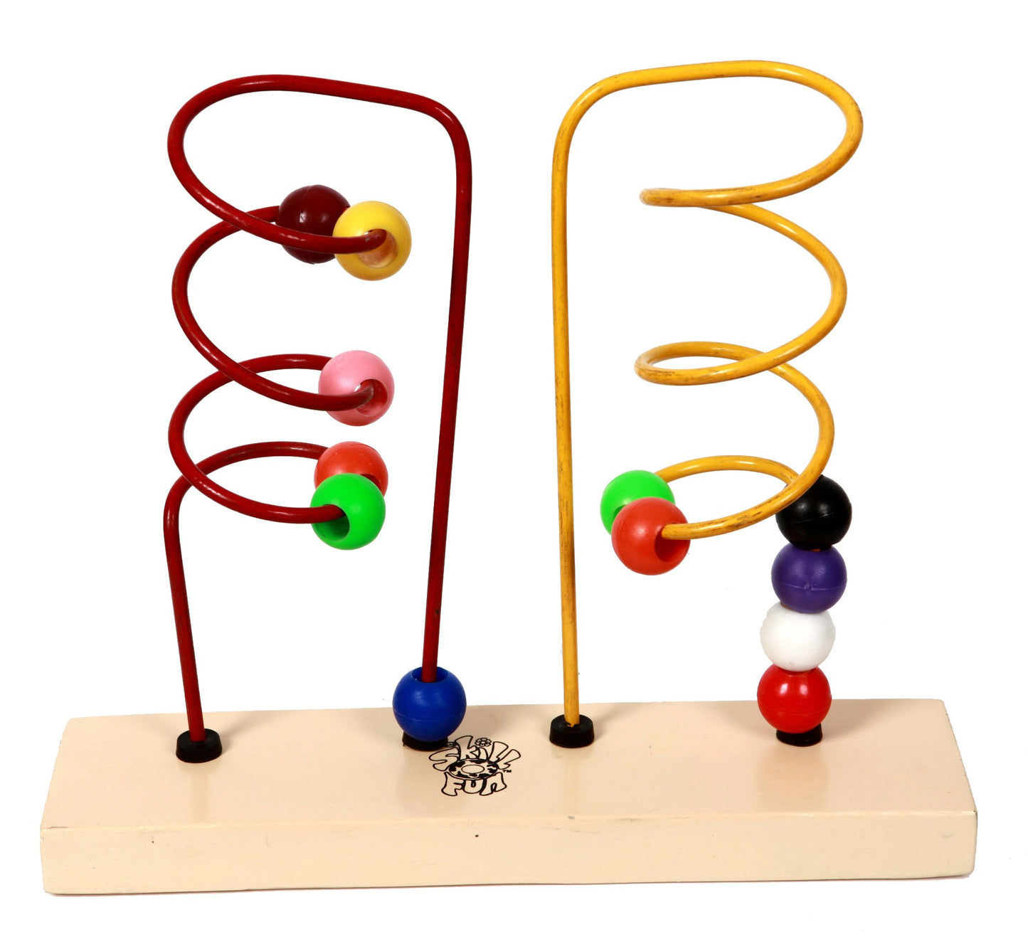 Wooden Bead Maze Toy – Toddler Fine Motor & Sensory Learning