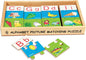 Alphabet Picture Matching Puzzle | ABC Learning & Letter Recognition Toy for Kids