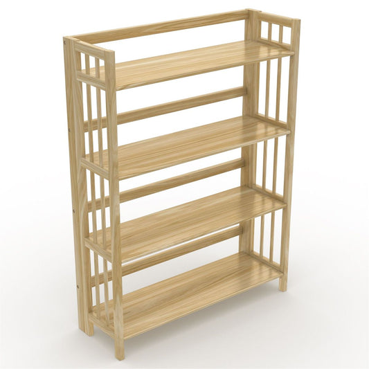 Modern Wooden Storage Rack Shelf