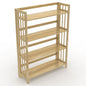 Modern Wooden Storage Rack Shelf