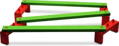 Balancing Beam with Base for Kids | Wooden Balance & Coordination Learning Toy