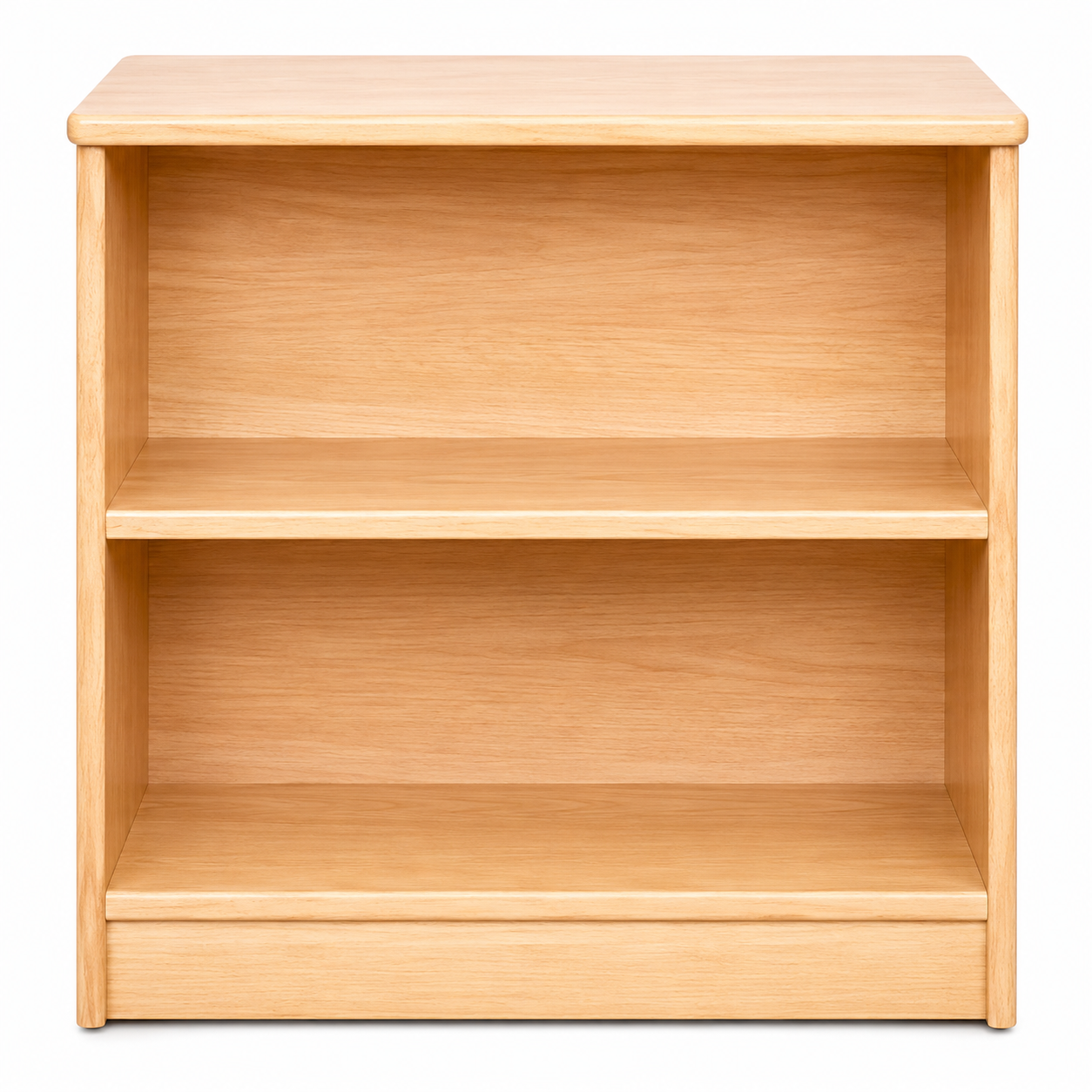 Tier Natural Wood Montessori Storage Rack & Bookshelf