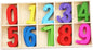 Colorful Wooden Numbers 0–9 for Kids Learning | Montessori Counting Toy Set