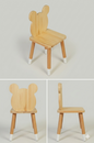 Solid Rubberwood Kids Study & Playroom Chair