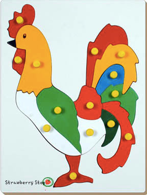 Pick & Place Wooden Puzzles