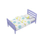 The Lavender Dream: Classic Pastel Purple Slat Bed for Kids