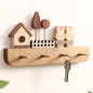 SMART  Wooden Decorative Key Holder for Wall |KEY CH CHAIN