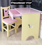 Princess Kids Wooden Study Table & Chair