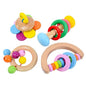 Colorful Montessori Wooden Sensory Toys for Babies