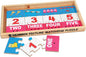 Number Picture Matching Domino Puzzle Strips | Kids Counting & Learning Game