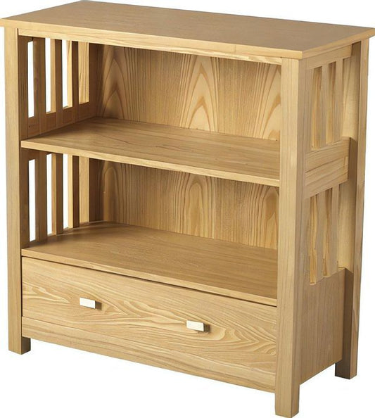 Modern Wooden Open Shelf Cabinet