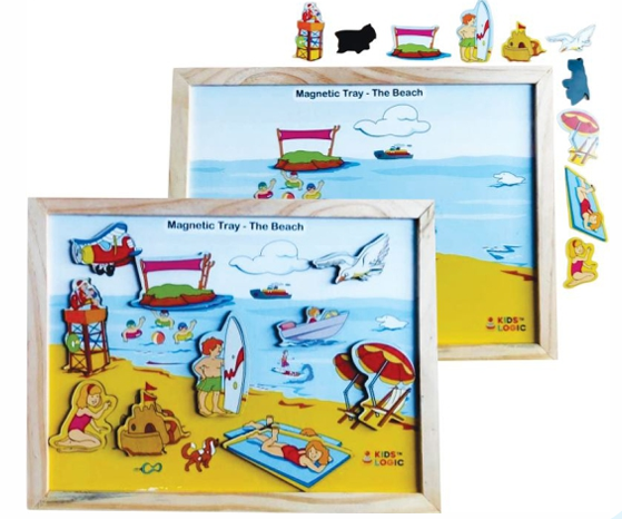 Magnetic Twin Play Tray