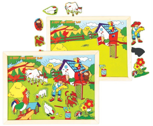 Magnetic Twin Play Tray