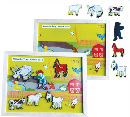 Magnetic Twin Play Tray