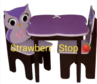 Table Owl Design Chair