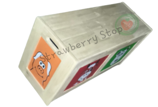 Rubber Wood Color Rectangular Toy Chest, For Storage