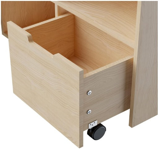 Hut almirah double in Laminated Wooden