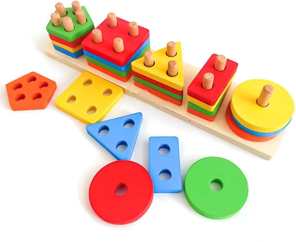5 Peg Shape Shorting