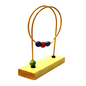 Mini Wooden Bead Maze – Toddler Fine Motor & Travel Toy