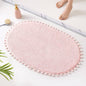 Soft Microfiber Shag Rug for Bathroom & Bedroom