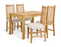 Luxury Wooden Dining Table Set for 4