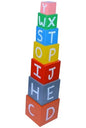 ABC Hollow Tower – Alphabet Stacking Blocks