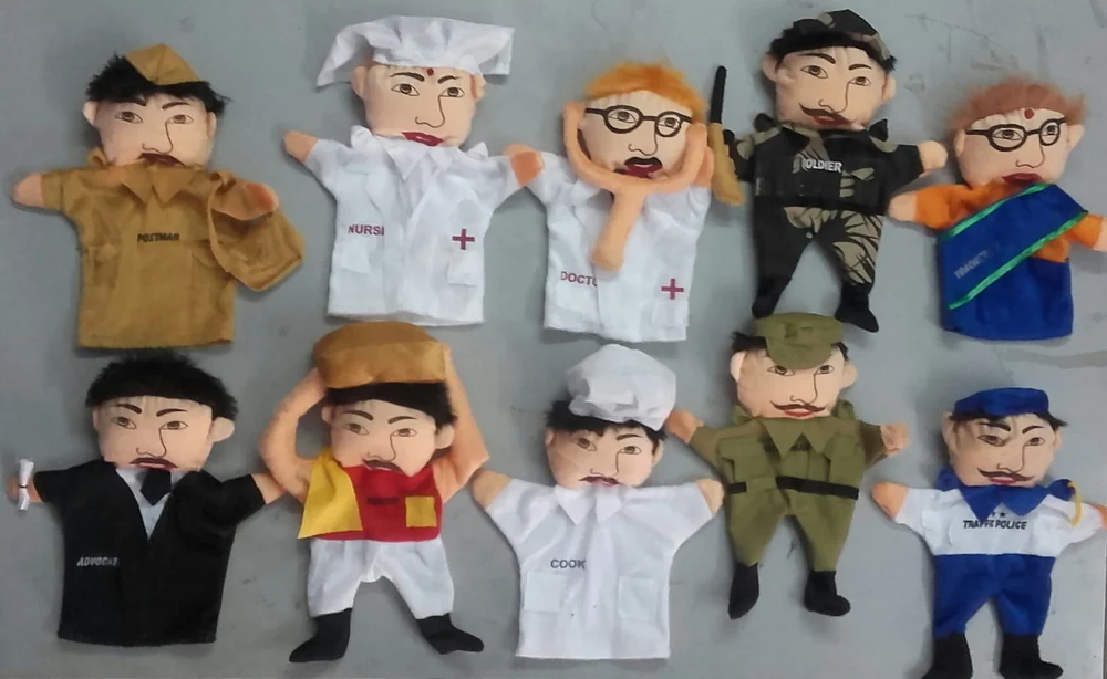 Puppet Set For Story Telling
